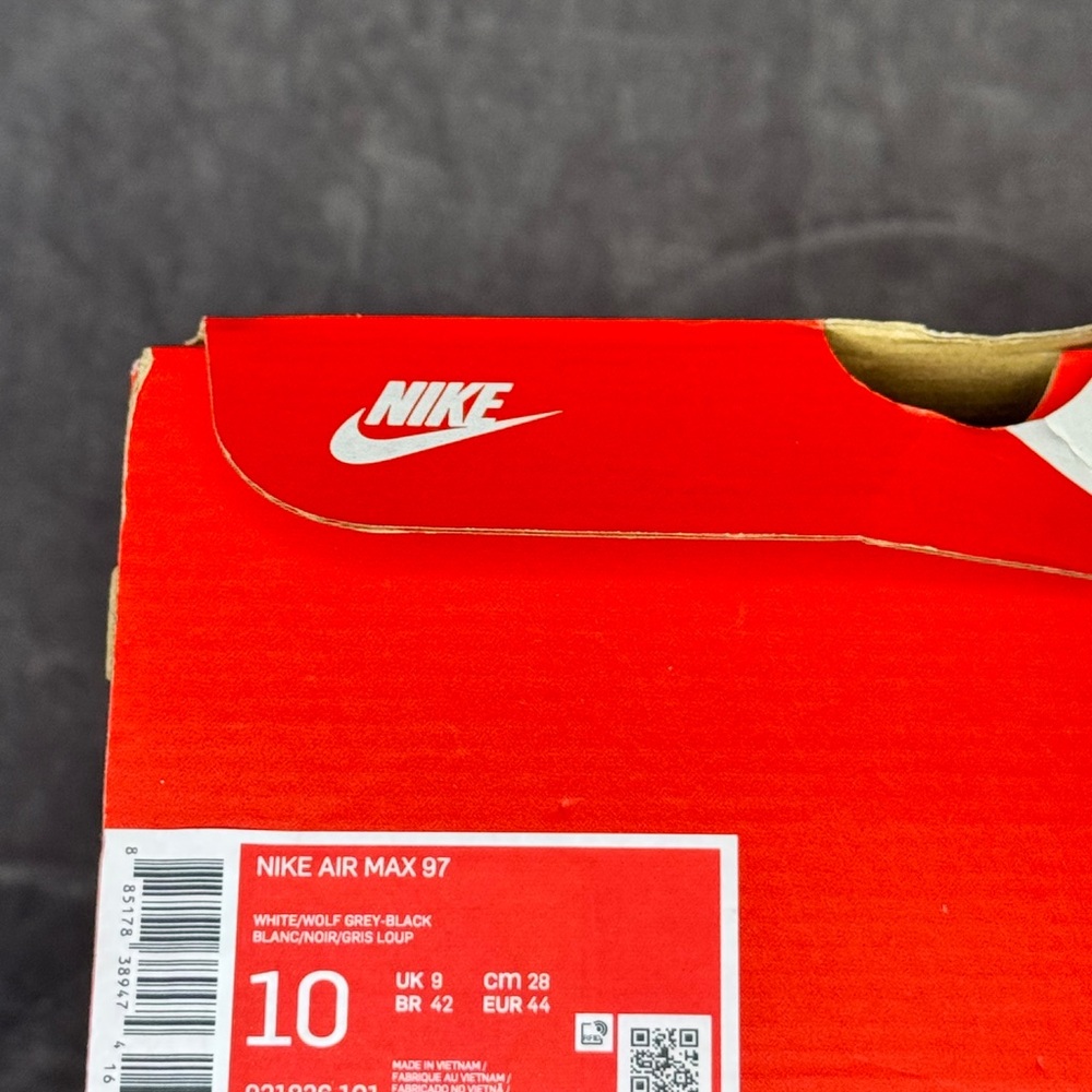 Nike Air Max 97 Red Shoe Box